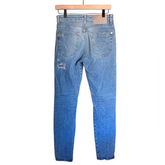 ZARA ripped distressed jeans size 30 - Picture 2 of 14